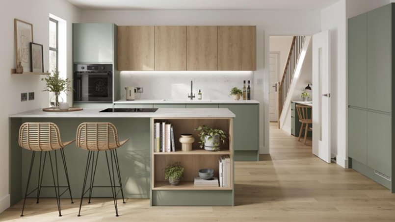 Nouveau Breval Vert Sauge Mat